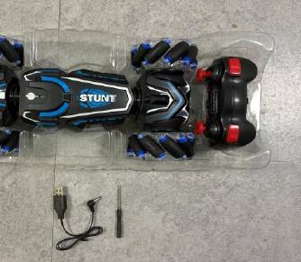 4WD RC 스턴트 자동차 회전 드 리프트 2.4G 무선 원격 제어 자 동차 어린이