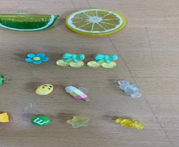 DIY 과일 레몬 세트 신발 참 장식, 클로그 슬라이드 샌들 정원 신발 장 식 버클